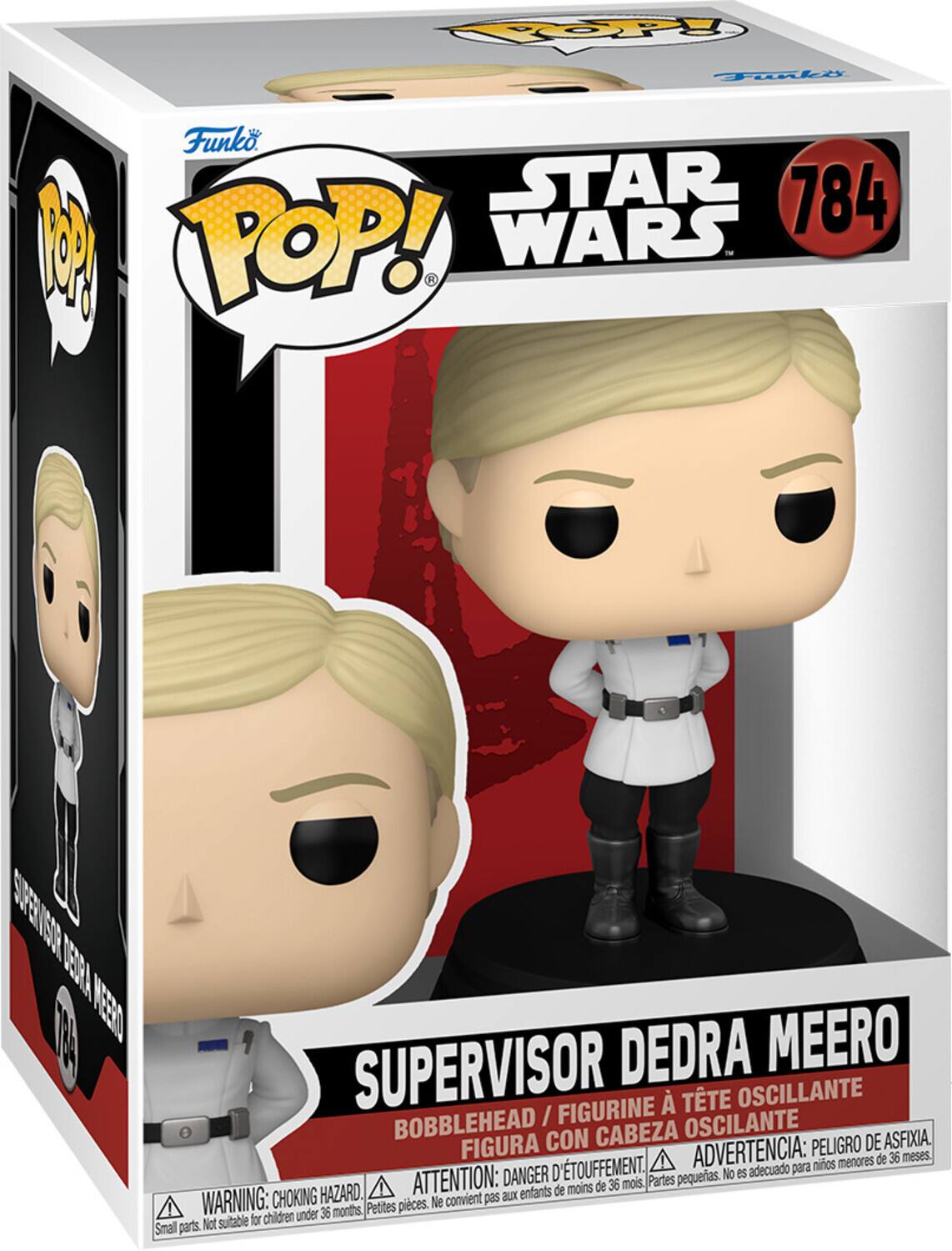 TOP T Funk STAR 784 M POP! WARS - H FRENISA ISRL  WEO MEERO SUPERVISOR DEDRA  TTE OSCILLANTE BOBBLEHEAD / FIGURINE OSCILANTE FIGURA CON CABEZA PELIGRO DE ASFIXIA D'TOUFFEMENT. ADVERTENCIA: para nios menores de 36 meses DANGER pequeas. No es adecuado HAZARD. ATTENTION: aux enfants de moins de 36 mois. Partes WARNING: CHOKING Petites pices. Ne convient pas for children under 36 months, Smal parts. Not suitable
