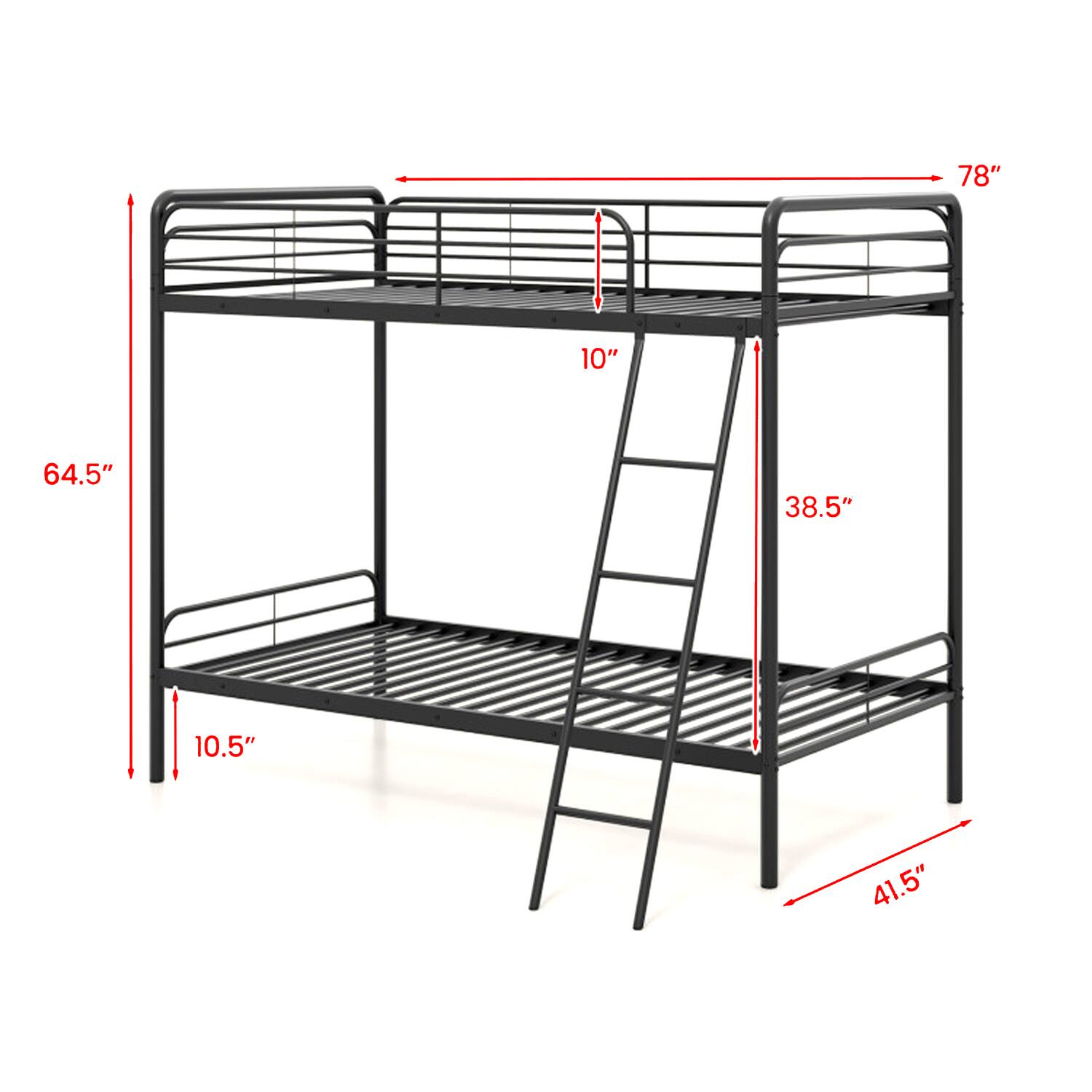 78" 10" 64.5" 38.5" 10.5" 41.5"