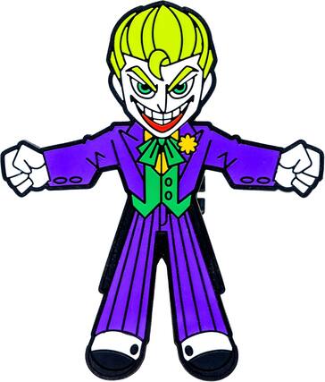 Front. Amber Sporting Goods - Hug Buddy The Joker Cellphone Holder, Multicolor, 360-Degree Swivel, Steel and Silicone - Multicolor.