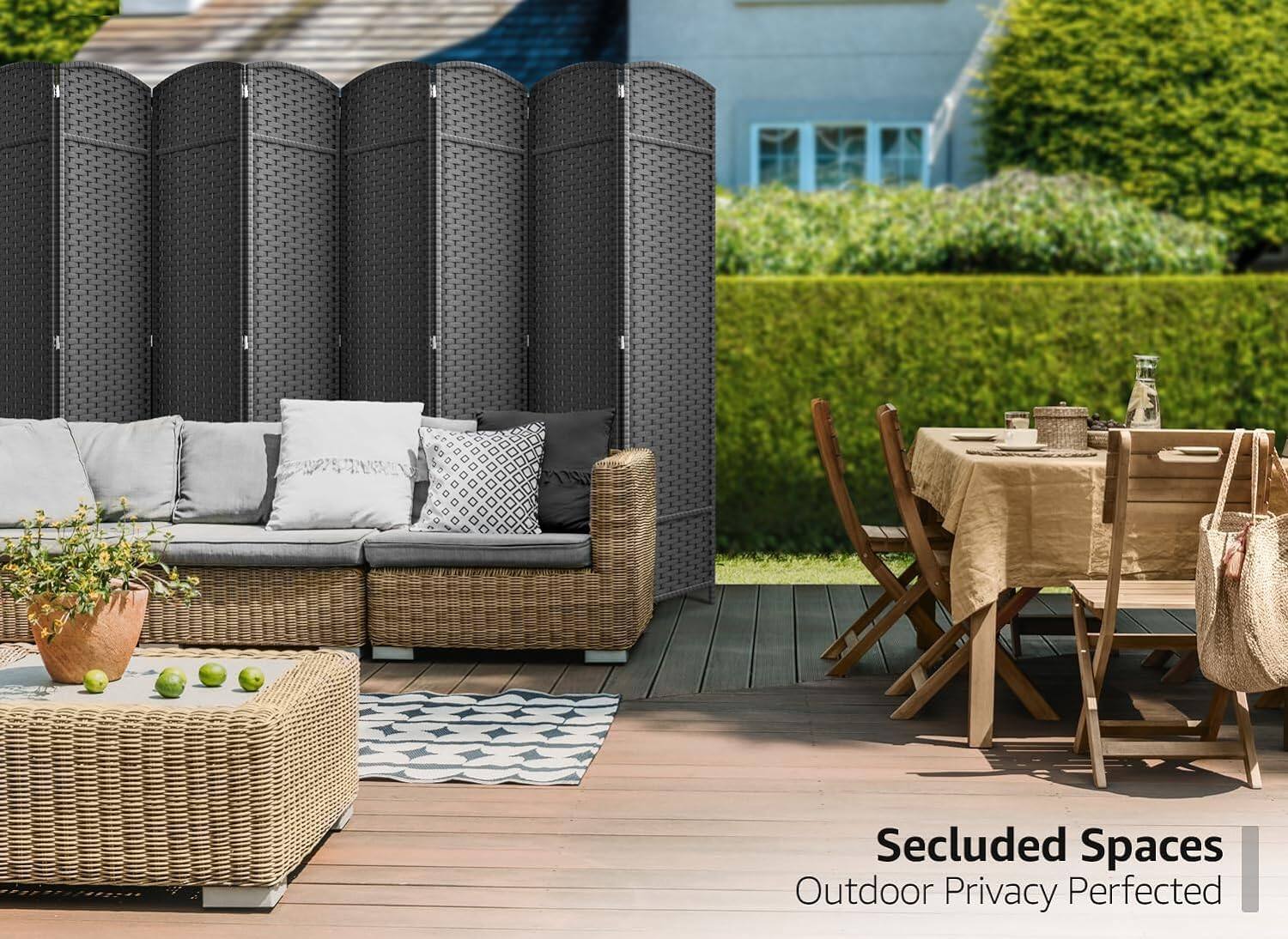 Secluded Spaces  
Outdoor Privacy Perfected