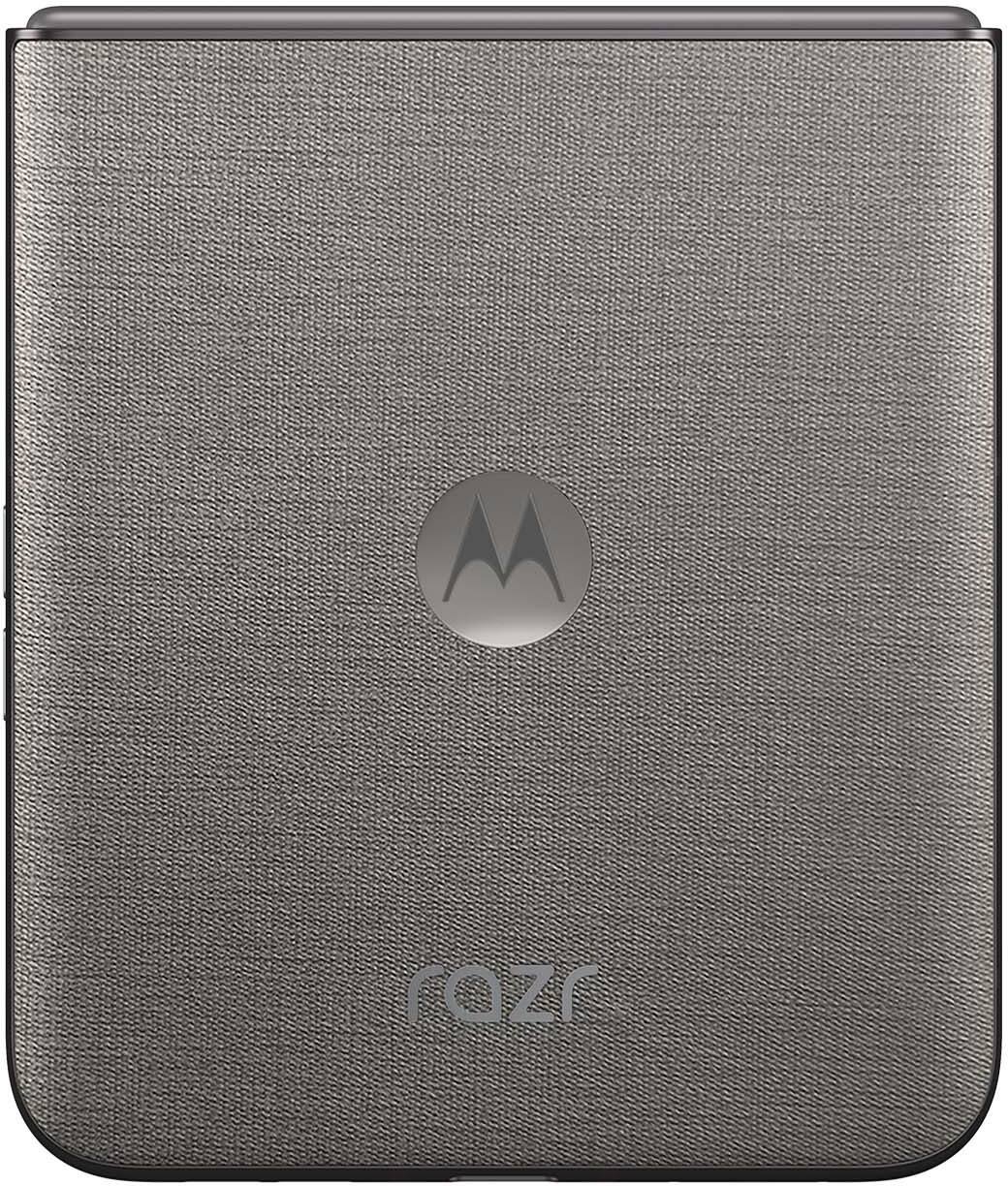 Alt View 10. Motorola - razr 2026 256GB (Unlocked) - PANTONE Hematite.