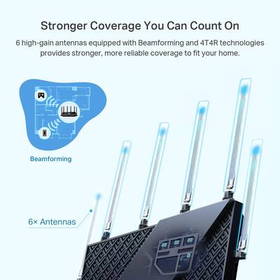 TP Link AX5400 Wi Fi 6 Router Archer AX73 Dual Band Gigabit TP Link AX5400 Wi Fi 6 Router Archer AX73 Dual Band Gigabit