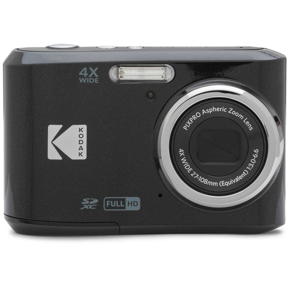 Bundle Kodak PIXPRO FZ45 16MP Digital Camera Black with Lexar 64GB