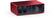 Angle. Focusrite - Scarlett 4i4 4th Generation Audio Interface - Red.
