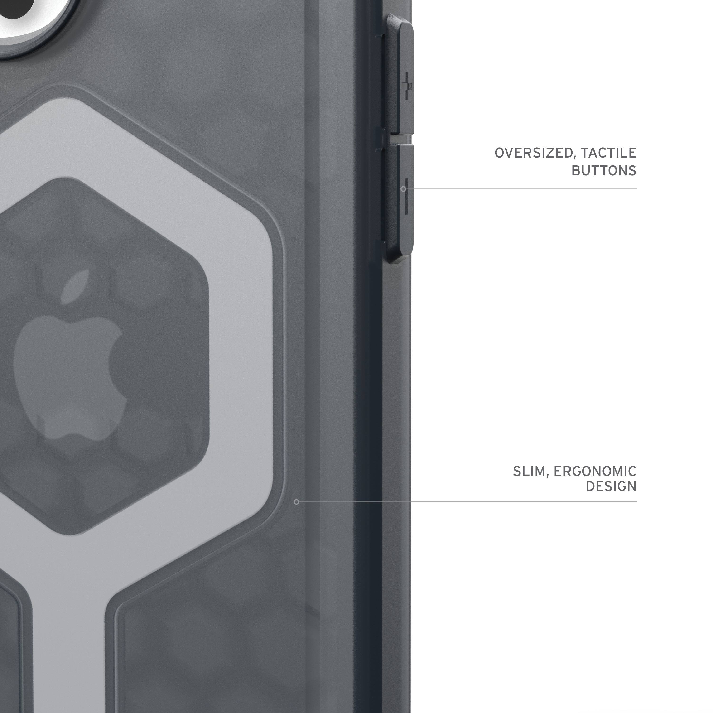 Oversized Tactile Buttons Slim Ergonomic Design