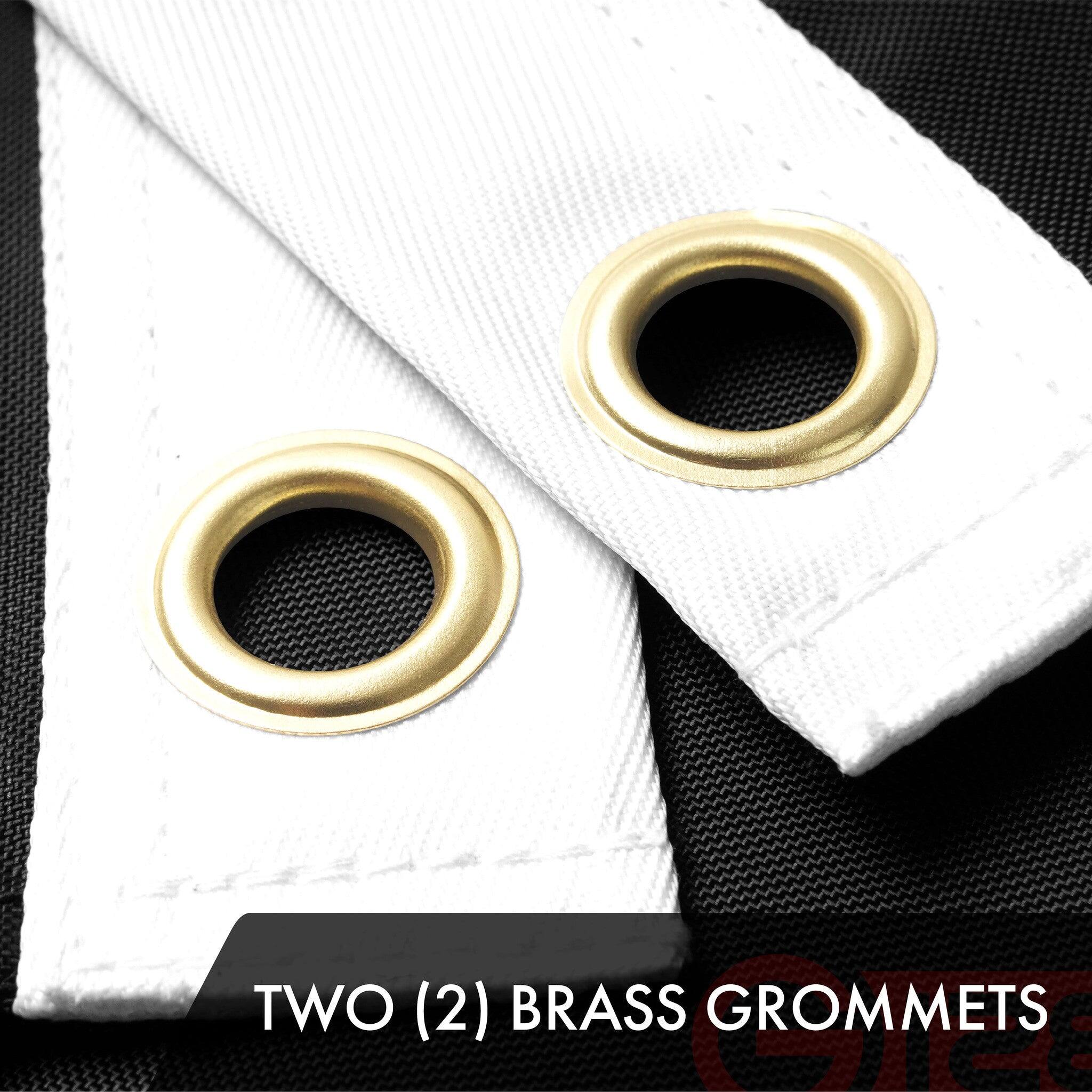 TWO (2) BRASS GROMMETS
