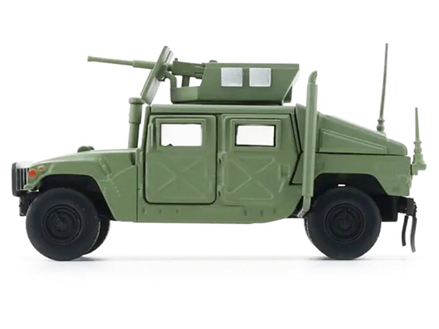 HUMVEE 4 CT Military Vehicle with Alternative Tops 1/64 Diecast Model ...