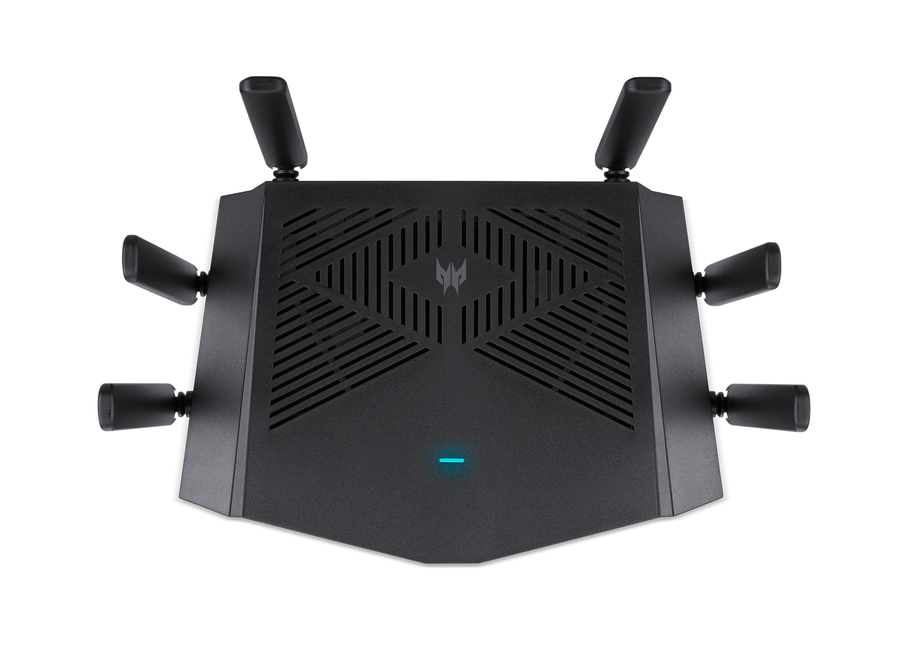 Angle. Acer - Predator Connect W6x Gaming Router Wi-Fi 6 AX6000 Quad-Core 1GB New.