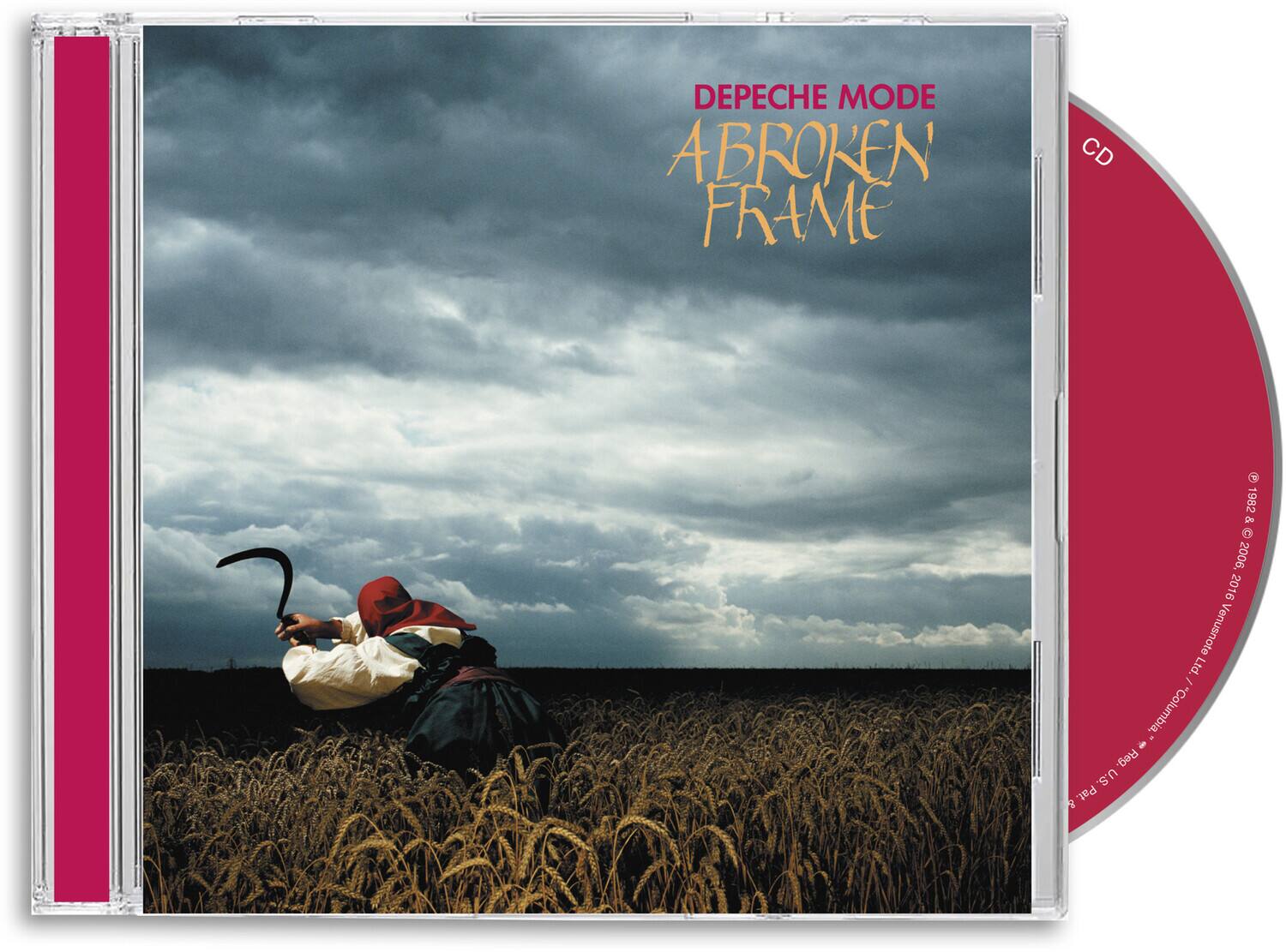 DEPECHE MODE  
ABROKEN FRAME CD  
1982 Y 0 2006. 2016 Venusnote Ltd.  
"Calumbia, + a Reg. U.S. Pat 3