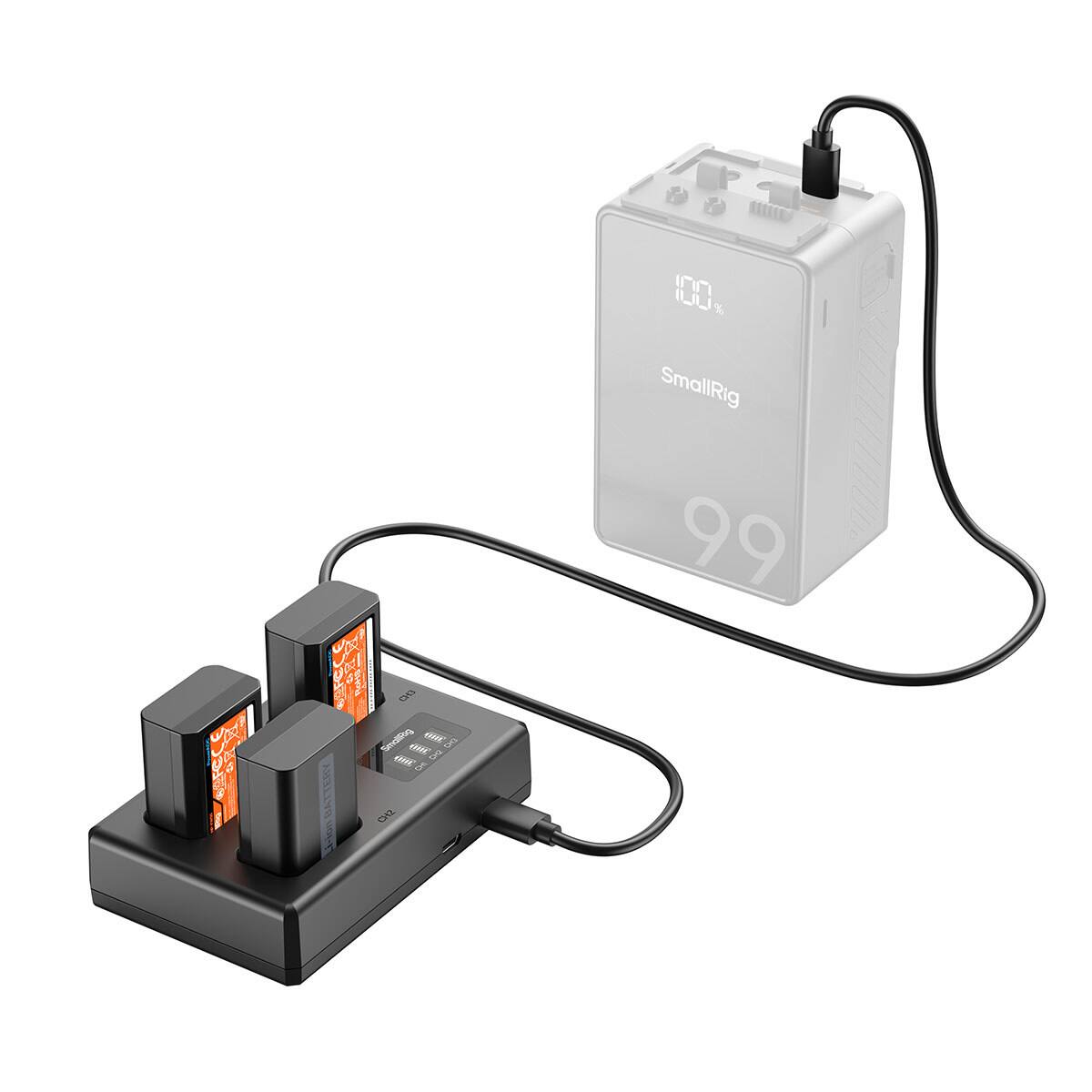 CH3 SmallRig one DO - ZHO one, ON  
100% SmallRig 99  
CH2