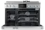 The text on the image reads "Saks 350 t a -  - Y - - I i I  ade RESERVOR". However, the text seems to be incomplete or unrelated to the image of the oven.