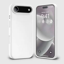 Entronix - Case for iPhone 17 Air - Soft-Touch Silicone - White