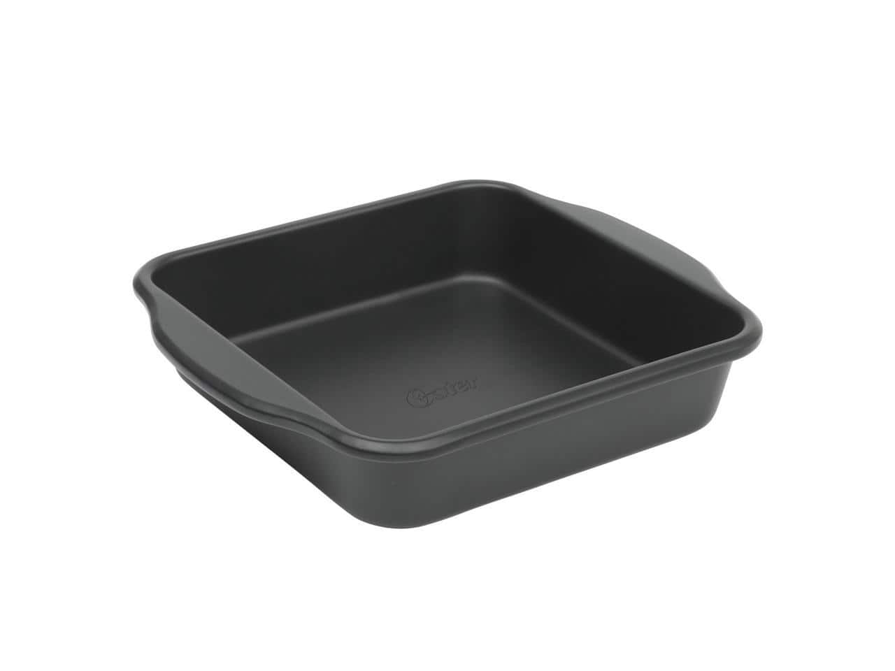 Photos - Bakeware Oster  Teston Platinum Collection 8 Inch Nonstick Carbon Steel Square Cake Pan - Matte Black 510122610M 