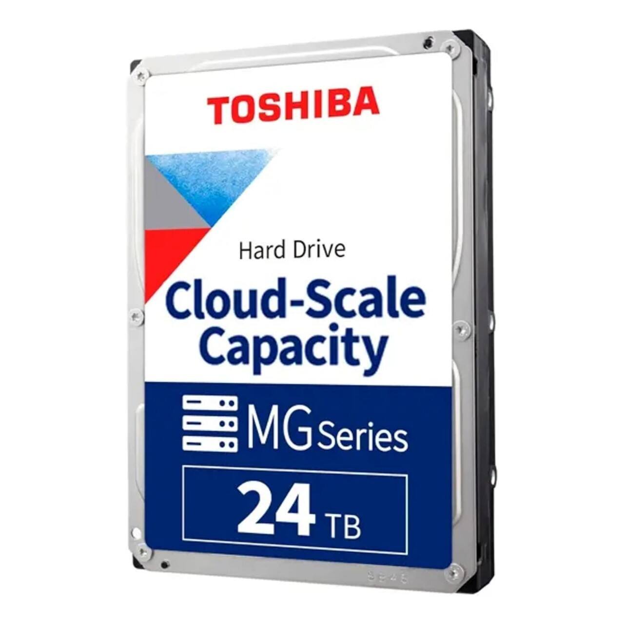 TOSHIBA Hard Drive Cloud-Scale Capacity MG Series 24 TB