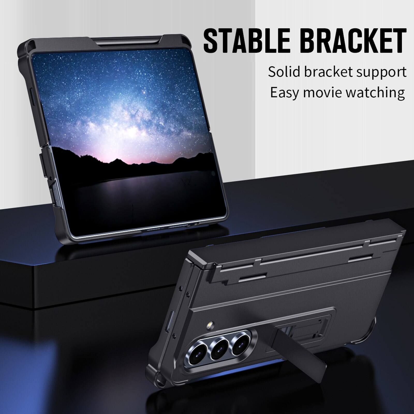 STABLE BRACKET  
Solid bracket support  
Easy movie watching