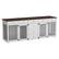 Front. FUFU&GAGA - 3-in-1 TV Stand Dog Crate Furniture - Multi-Pet Kennel Storage Drawers for Living Room.