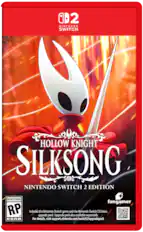 2 NINTENDO SWITCH. HOLLOW KNIGHT SILKSONG SODE NINTENDO SWITCH 2 EDITION + RATING PENDING fangamer RP
Includes the Nintendo Switch game and the Nintendo Switch 2 Edition upgrade pack. Upgrade pack also available separately.
For details, visit support.nintendo.com/switch2/upgradepack