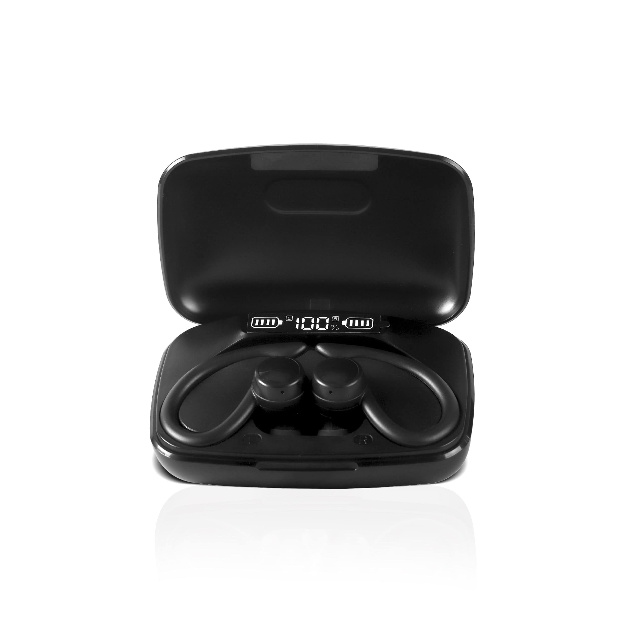 RCA - Wave-70 True Wireless Earbuds with Hi-Res Audio & 20H Playtime - Black