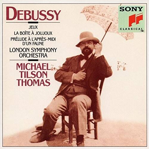 DEBUSSY  
JEUX  
LA BOUTE A JOUJOUX  
PRÉLUDE L'APRÈS-MIDI D'UN FAUNE  

LONDON SYMPHONY ORCHESTRA  
MICHAEL TILSON THOMAS  

SONY CLASSICAL