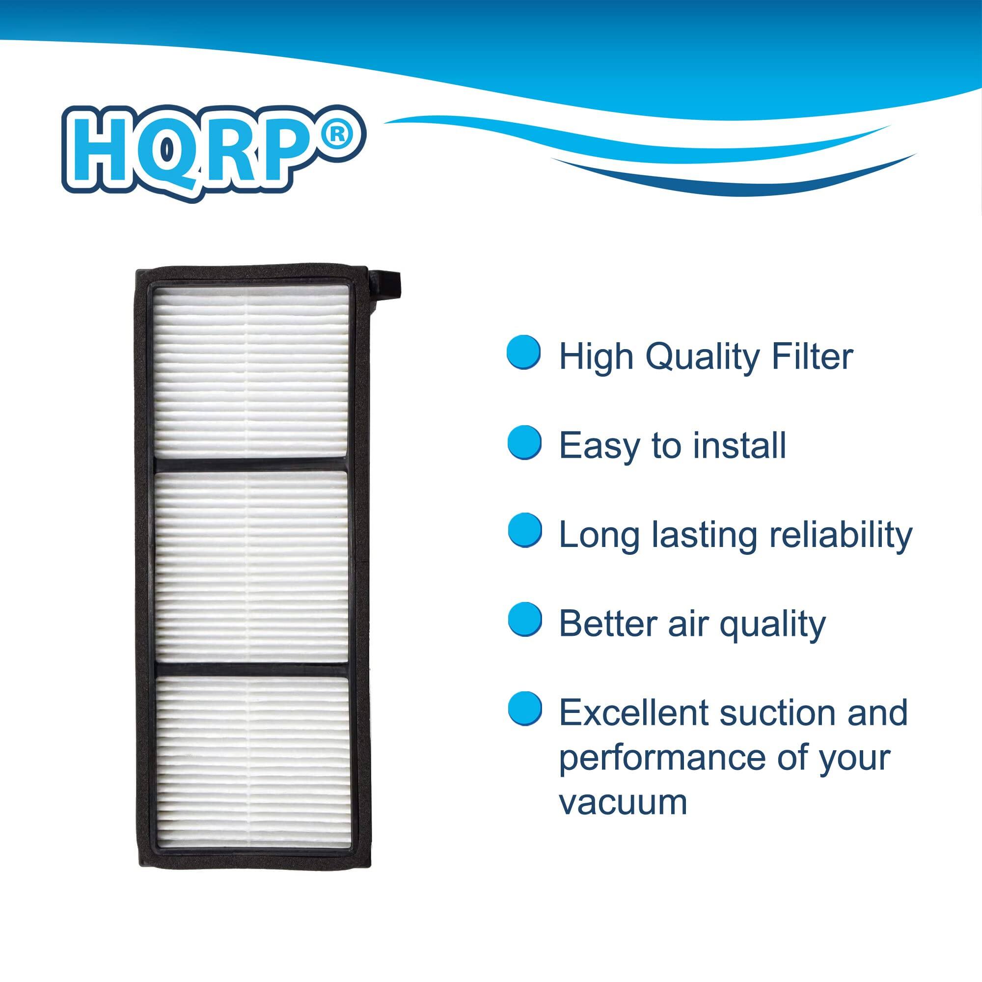 HQRP®

- High Quality Filter
- Easy to install
- Long lasting reliability
- Better air quality
- Excellent suction and performance of your vacuum