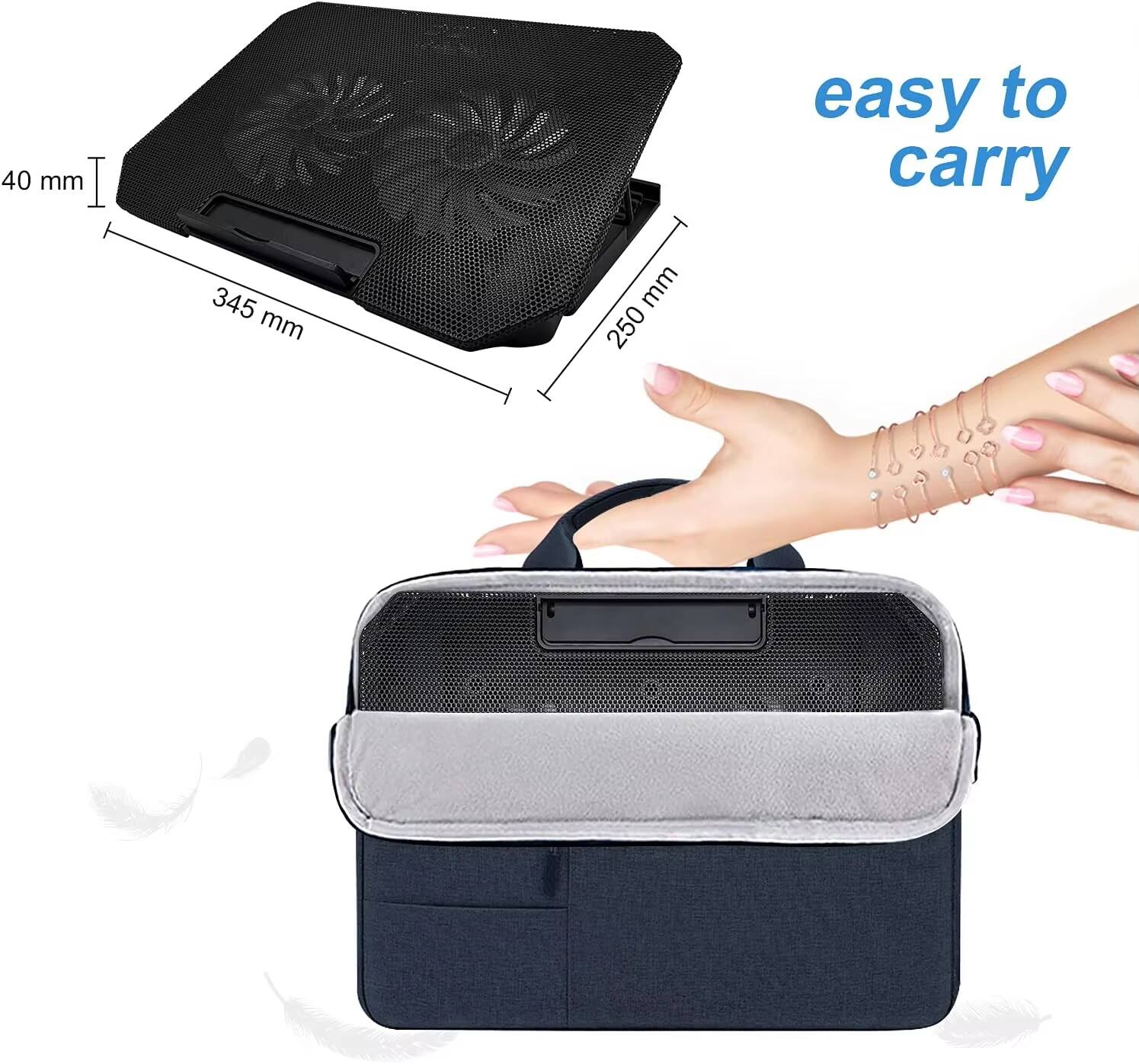 40 mm  
345 mm  
250 mm  
easy to carry