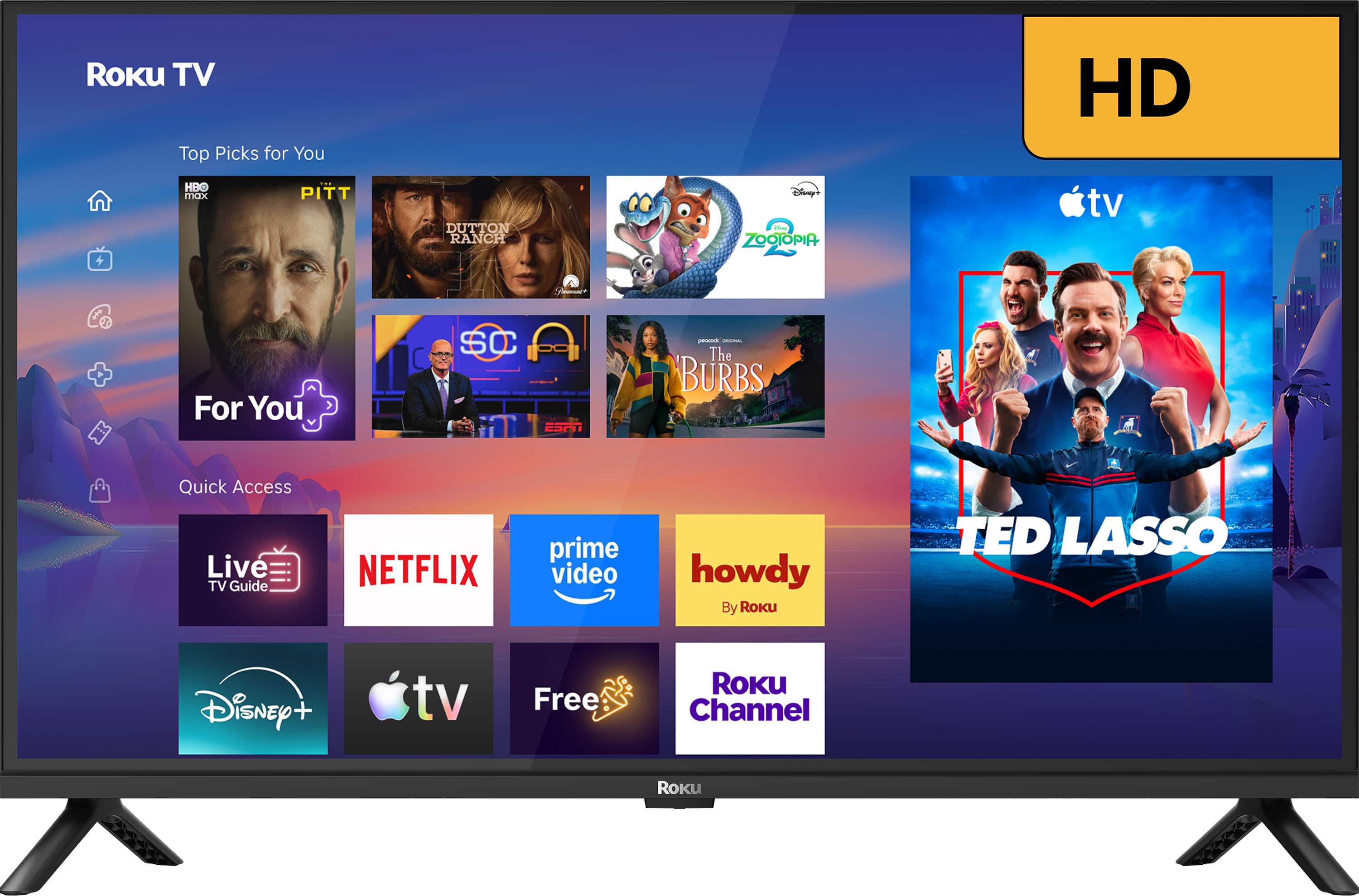 Roku - 32" Class Select Series HD (720p) LED Smart RokuTV (2026)