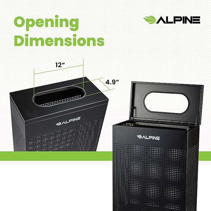 ALPINE, Opening Dimensions, 12", 4.9", ALPINE