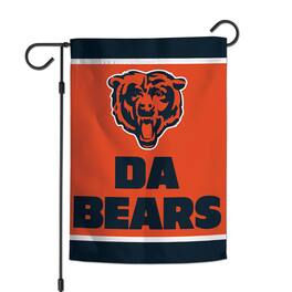 WinCraft - Chicago Bears 2-Sided 12'' x 18'' Garden Flag - Multicolor