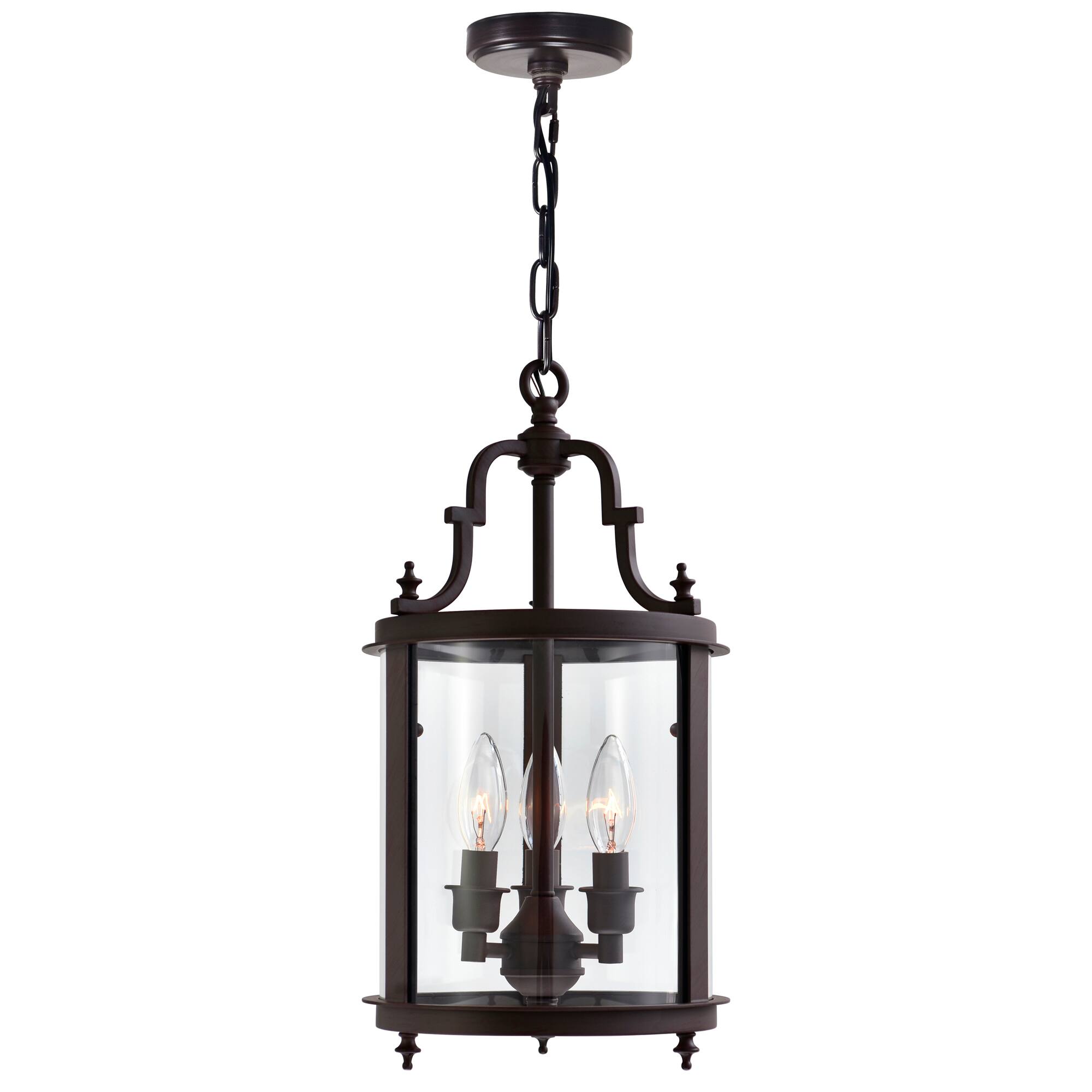 CWI Lighting - Desire 3 Light Drum Shade Mini Pendant With Oil Rubbed Bronze Finish - Oil-Rubbed Bronze