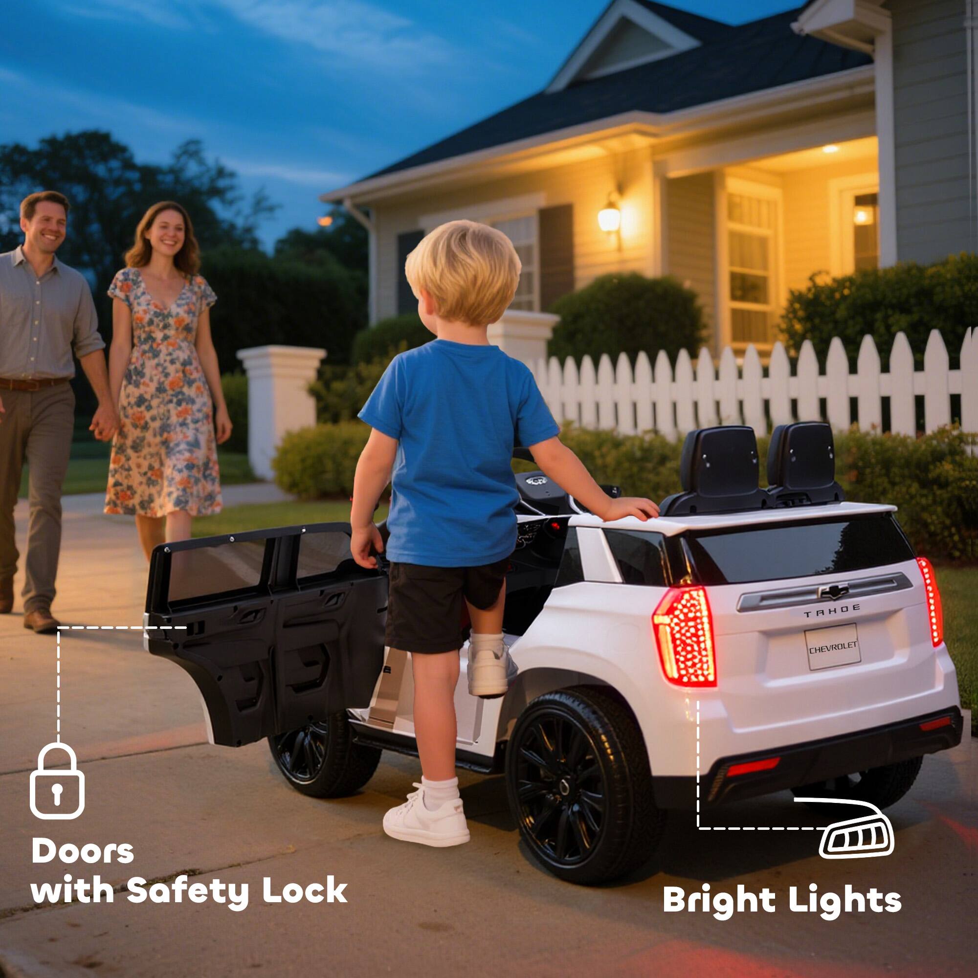 TAHOE CHEVROLET  
Doors with Safety Lock  
Bright Lights