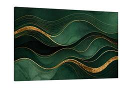 FC Design - Large Canvas 24x36" Abstract Line Wave Art Painting Modern Luxury Wall Décor - MultiColor