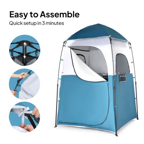 Easy to Assemble  
Quick setup in 3 minutes