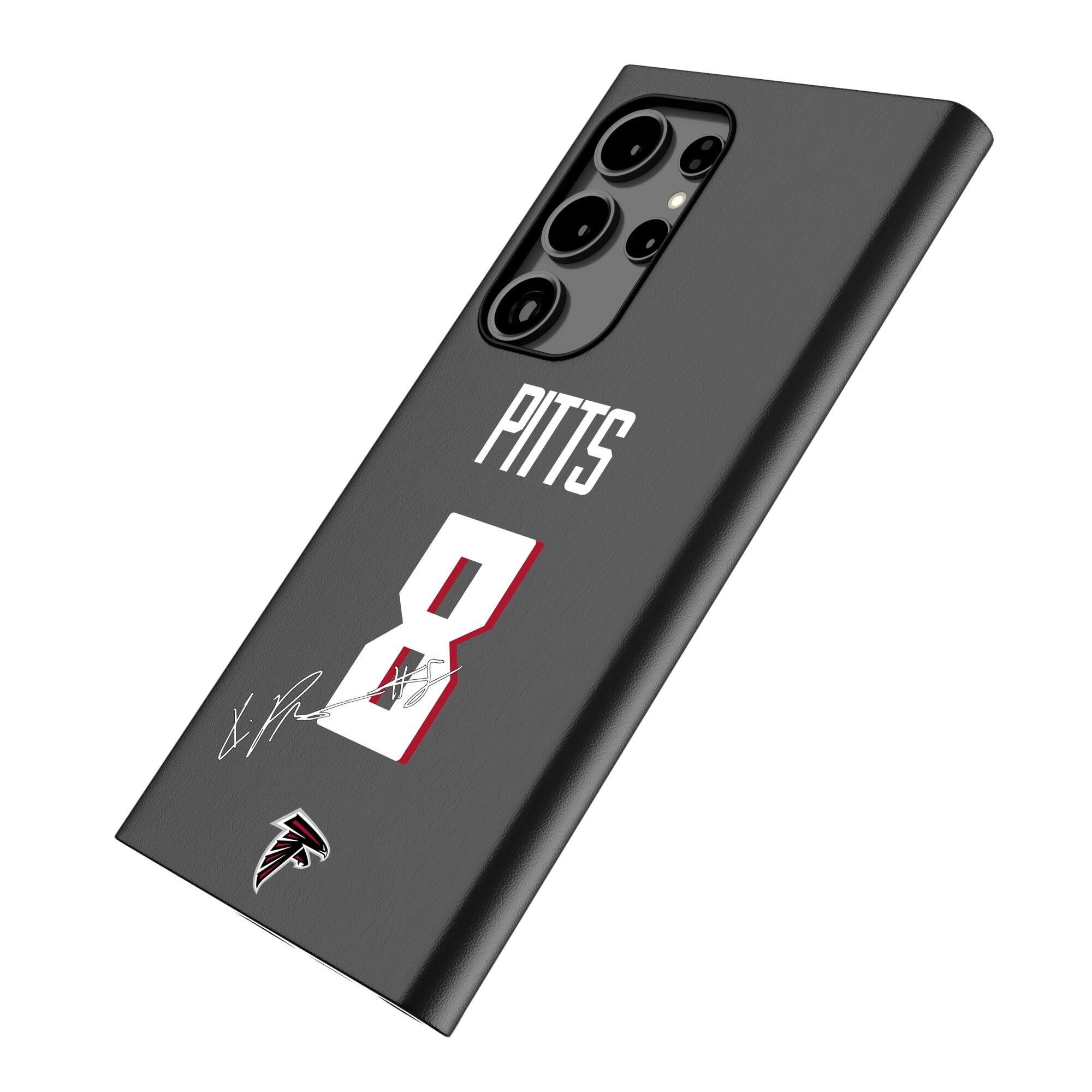 Keyscaper NFL Kyle Pitts Atlanta Falcons Galaxy Magnetic Bump Case S24 ...