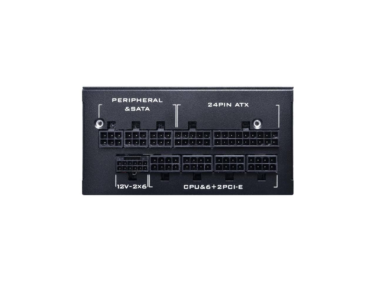 PERIPHERAL & SATA  
24PIN ATX  
12V-2X6  
CPU&6+2PCI-E