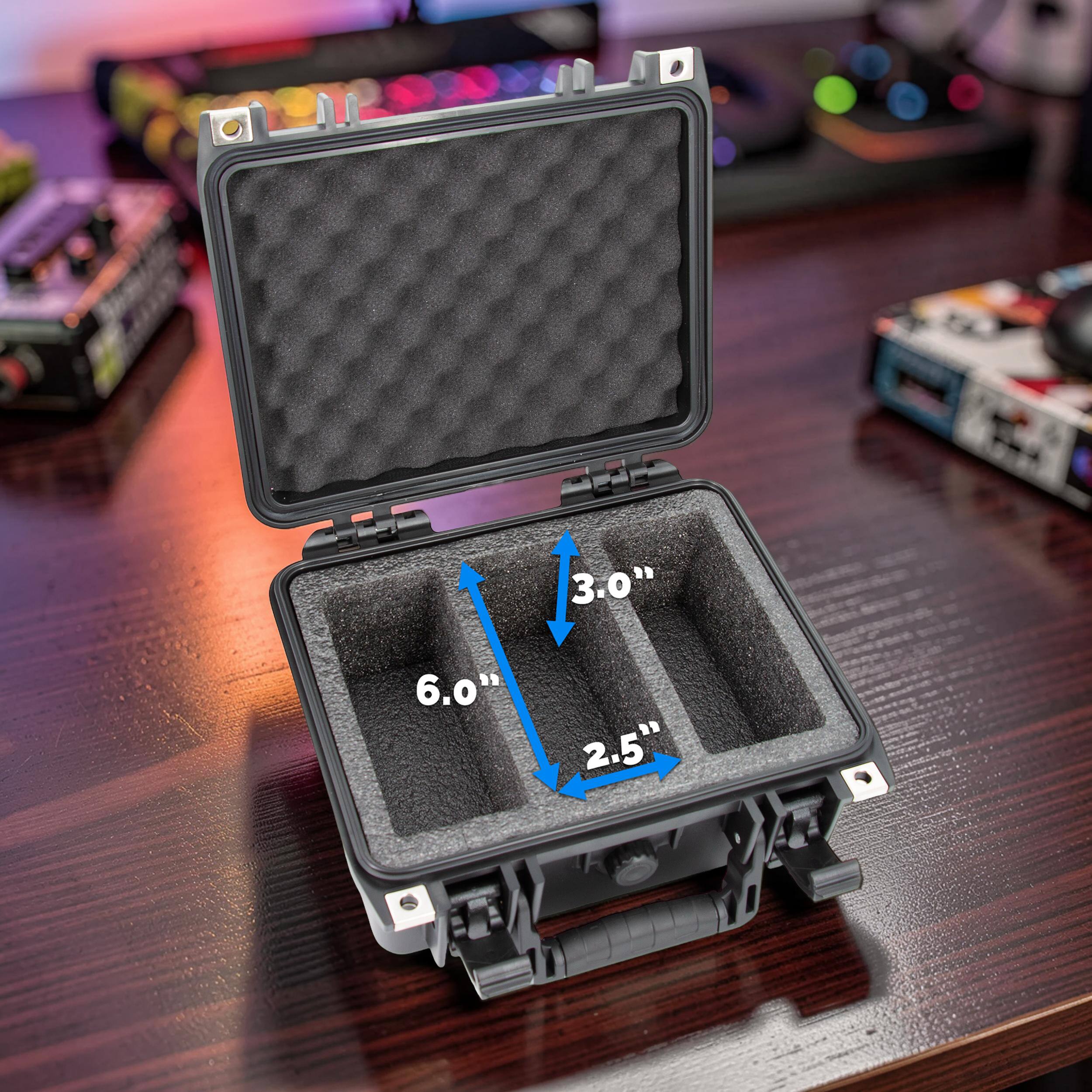CASEMATIX Retro Gaming Case For PSP UMD Disc Games & Game Boy