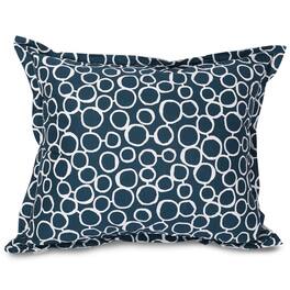 Majestic Home - Floor Pillow Fusion Navy - Blue