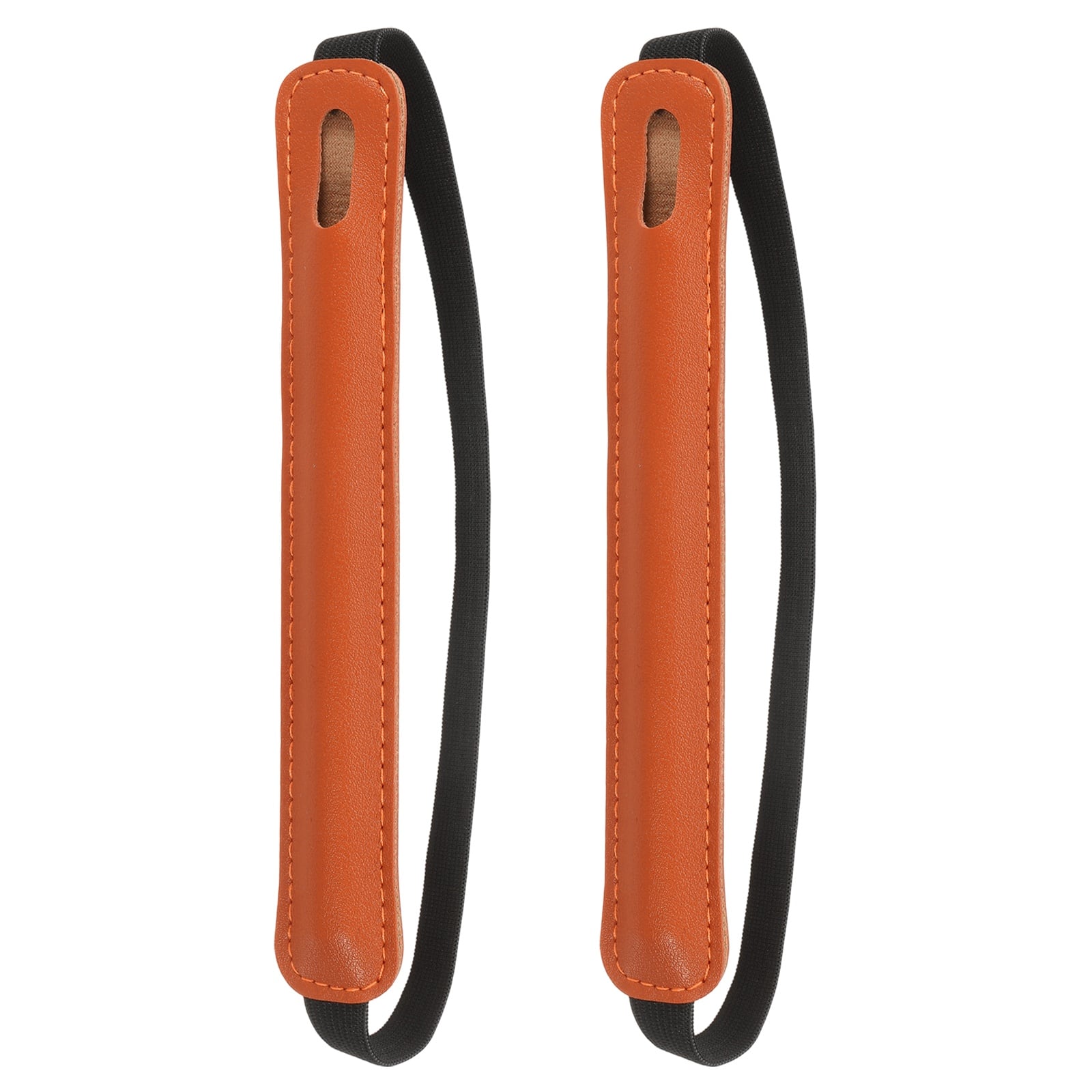 Unique Bargains - 2pcs Universal Stylus Holder for Tablet Retractable Elastic Pen Sleeve Pouch for Tablet Case Notebook - Orange