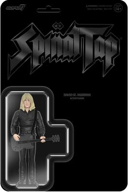 Spinal Tap - Super7 - Spinal Tap - ReAction Figures Wv2 - David St. Hubbins (None More Black) - COLLECTIBLES - Multicolor