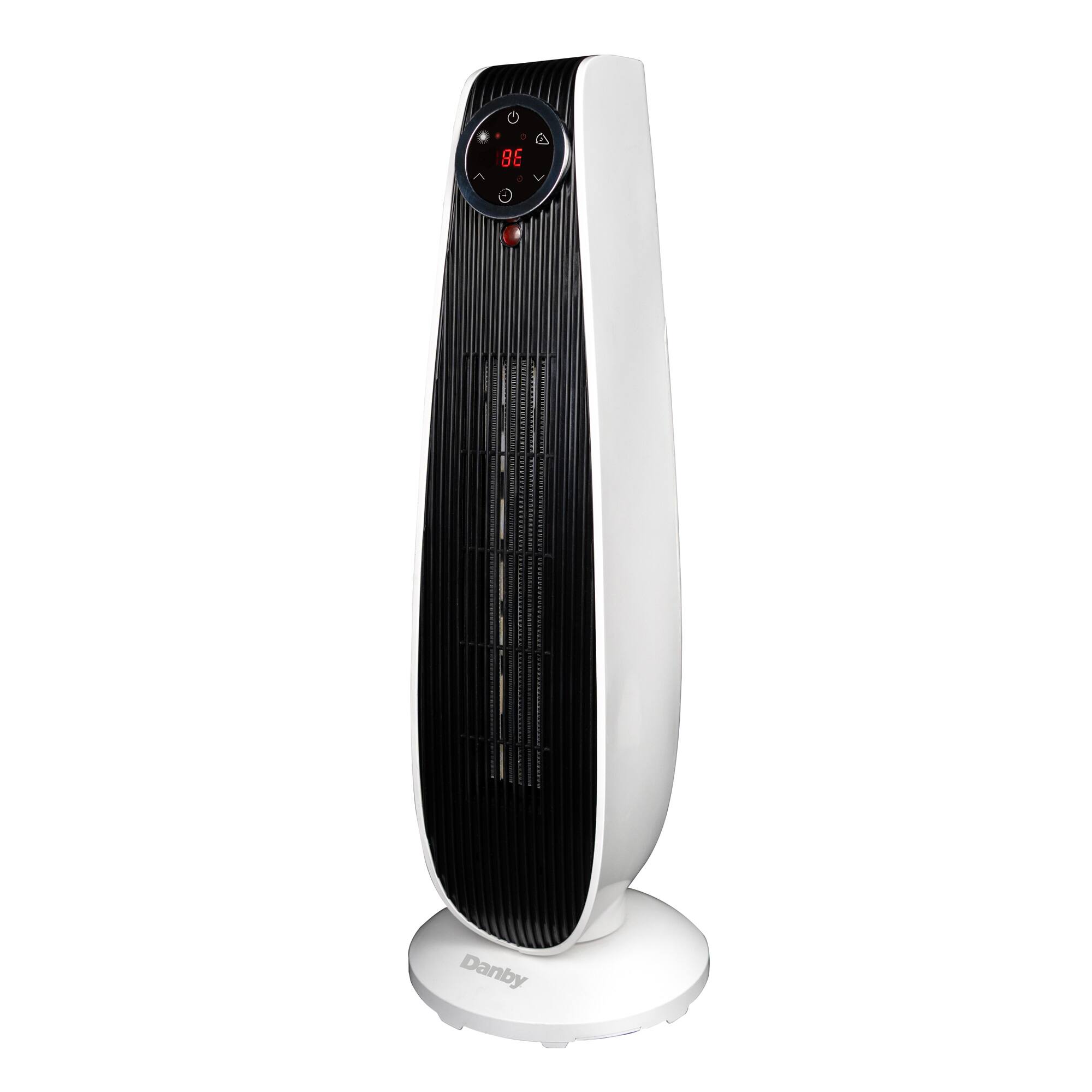Angle. Danby - 22-Inch 1500W Adjustable Oscillating Heater - White/Black.