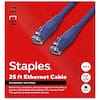 TECH Staples
25 ft Ethernet Cable
Everyday Use - up to 10 Gbps
Deliver fast, consistent, and secure internet in the office or at home. Compatible with modems, PCs, laptops, smart TVs, gaming consoles and other devices.
CAT 6
RJ45 to RJ45
BLUE