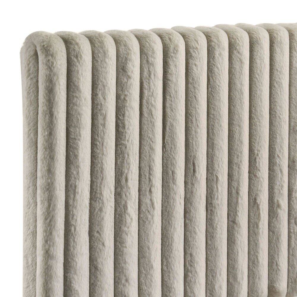 Alt View 5. Picket House Furnishings - Amelia Twin Daybed with Trundle in Corduroy Beige - Beige.