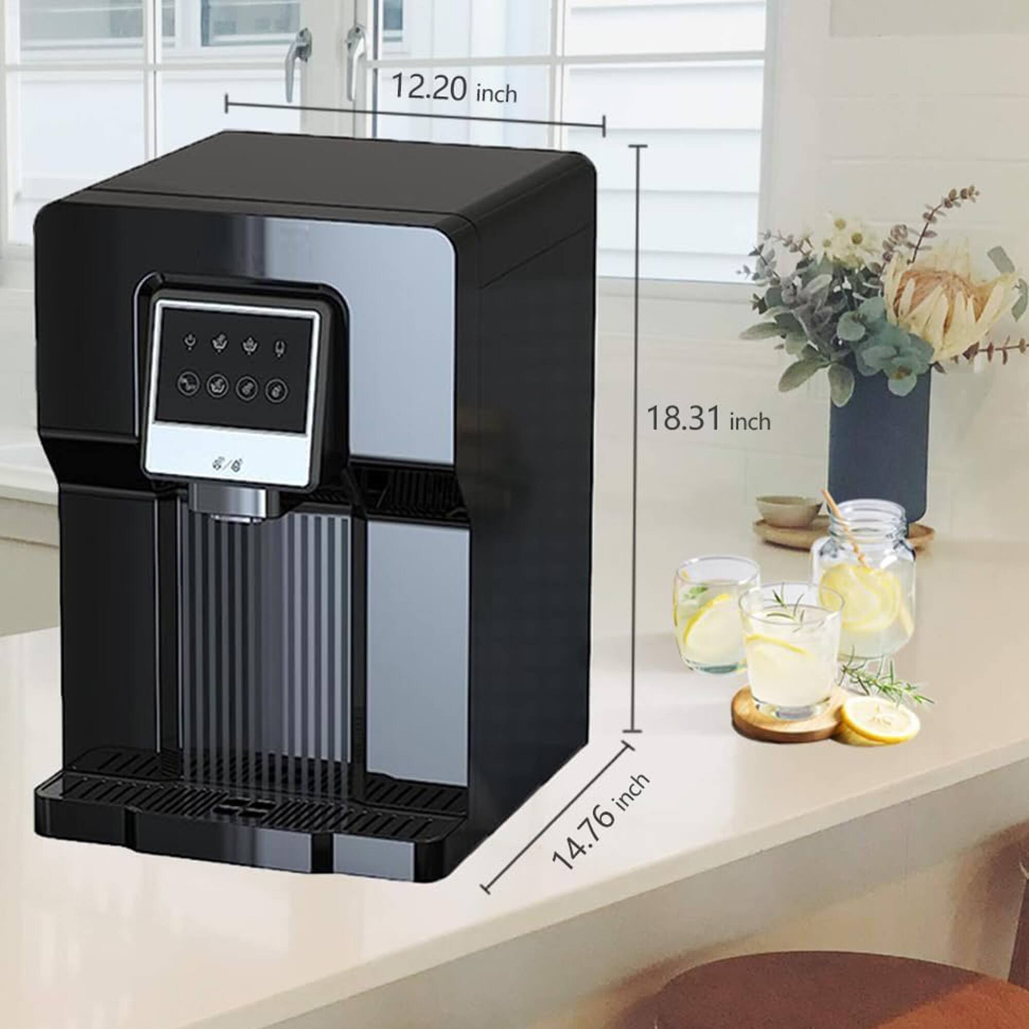 12.20 inch  
18.31 inch  
14.76 inch