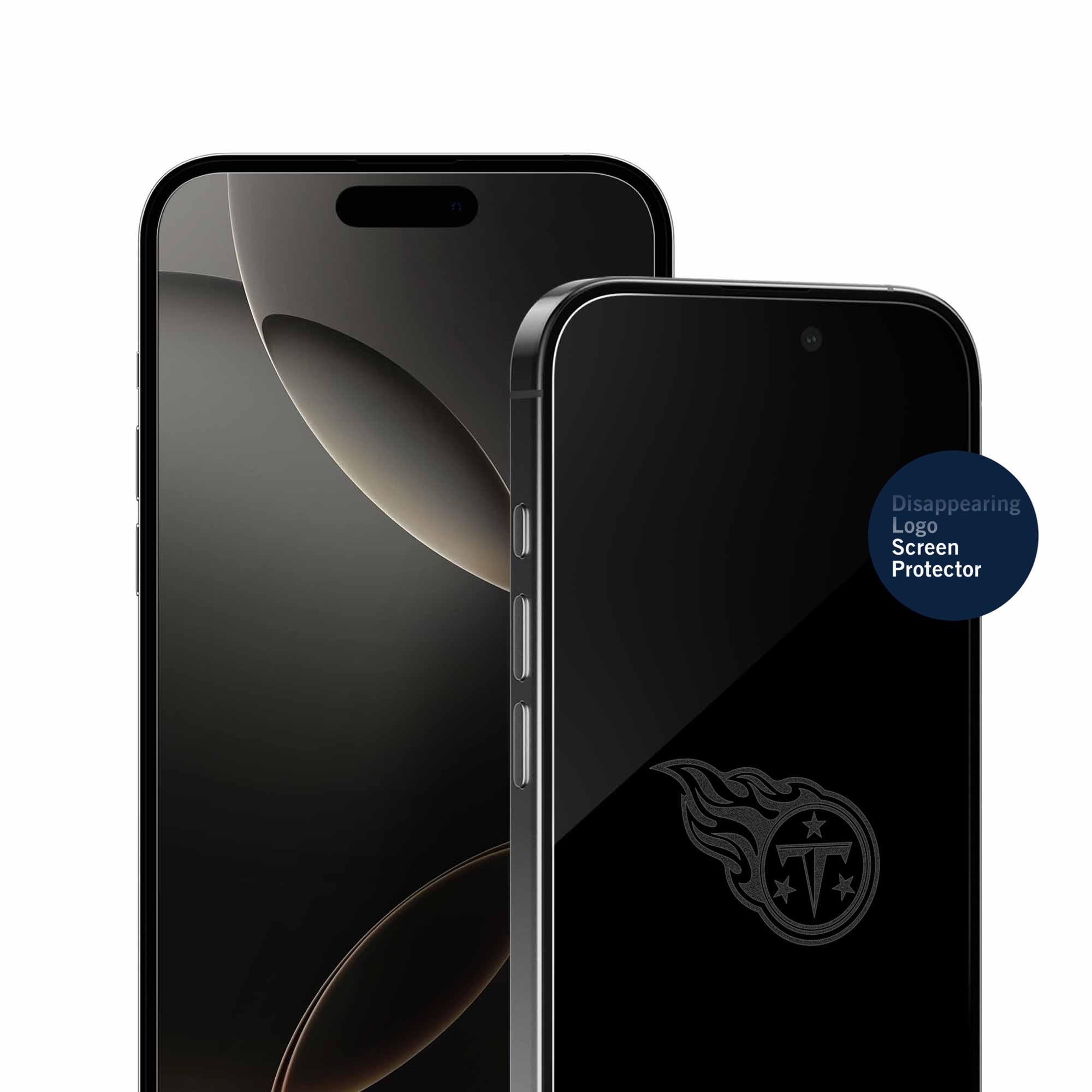 Disappearing Logo Screen Protector