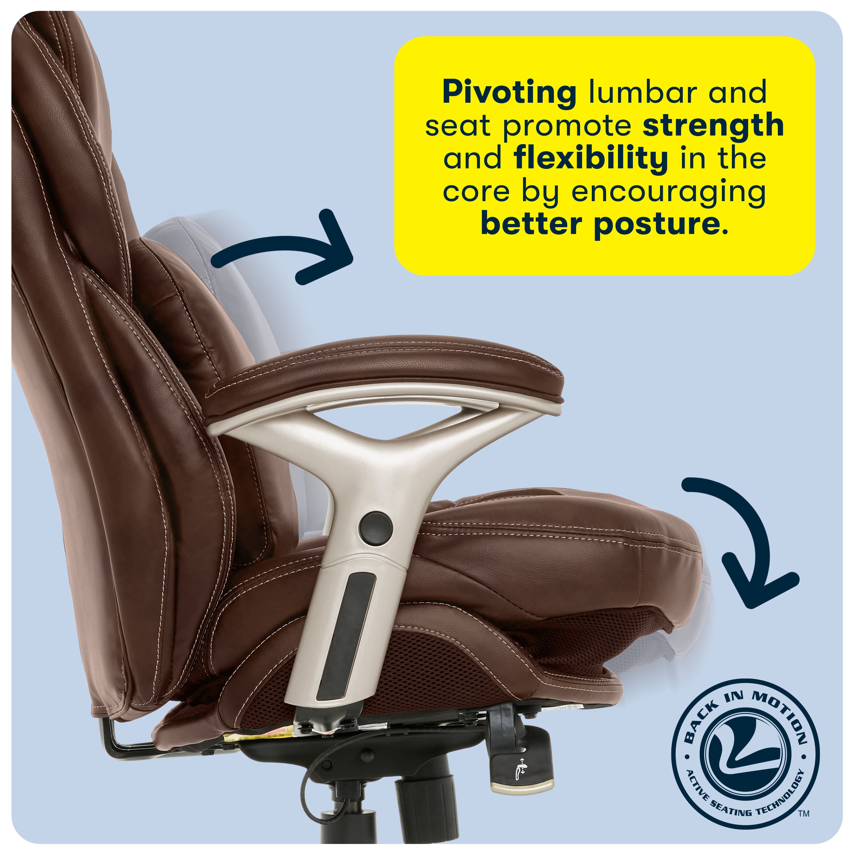 Best Buy: Serta Upholstered Back in Motion Health & Wellness Manager ...