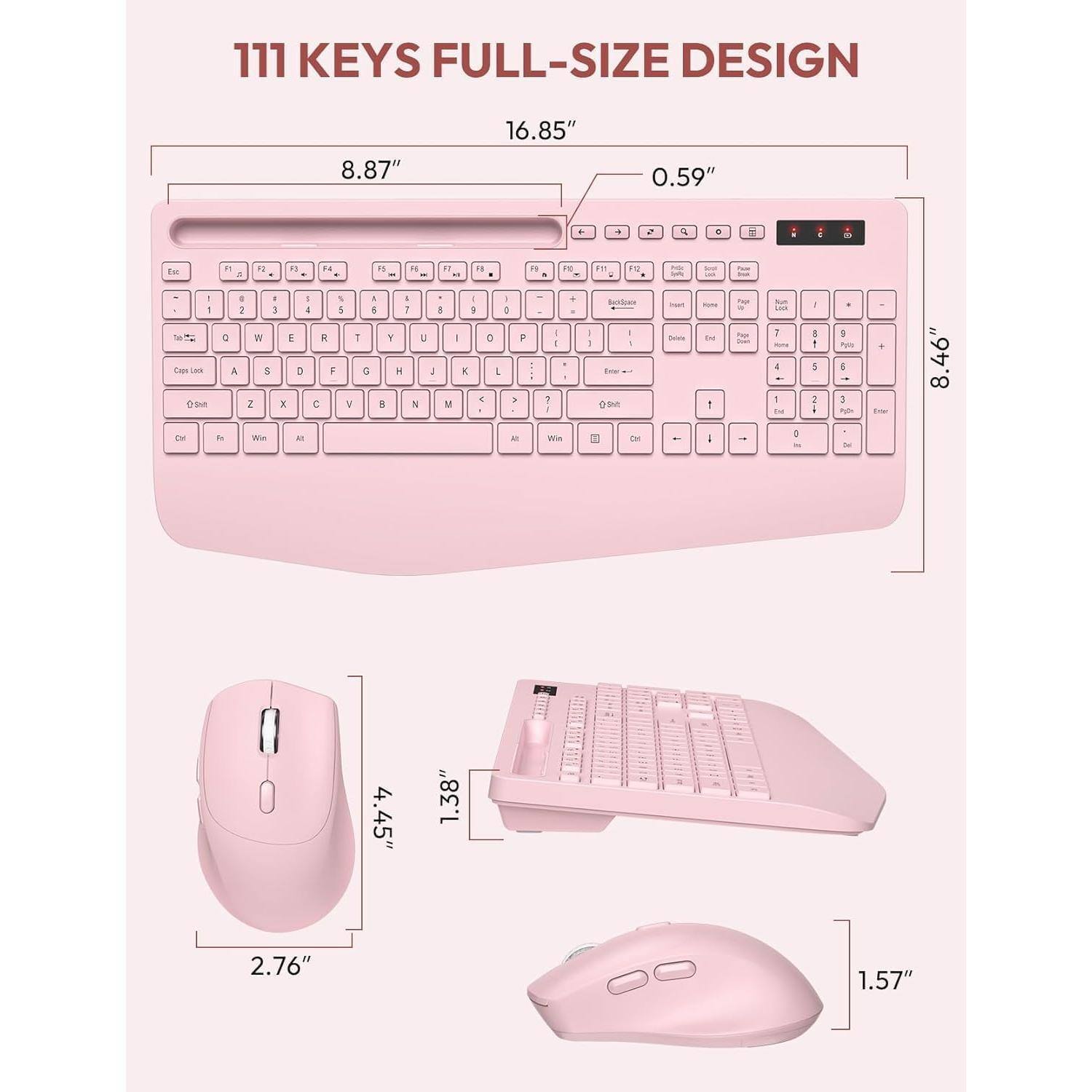 111 Keys Full-Size Design

8.87" x 16.85" x 0.59"

8.46"

2.76" x 4.45" x 1.57"

1.82"