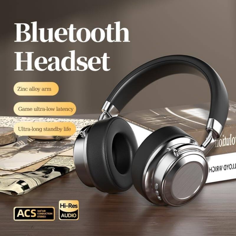 Bluetooth Headset  
Zinc alloy arm  
Game ultra-low latency  
Ultra-long standby life  
Hi-Res 360° AIR ACS STEREO CONDUCTION AUDIO