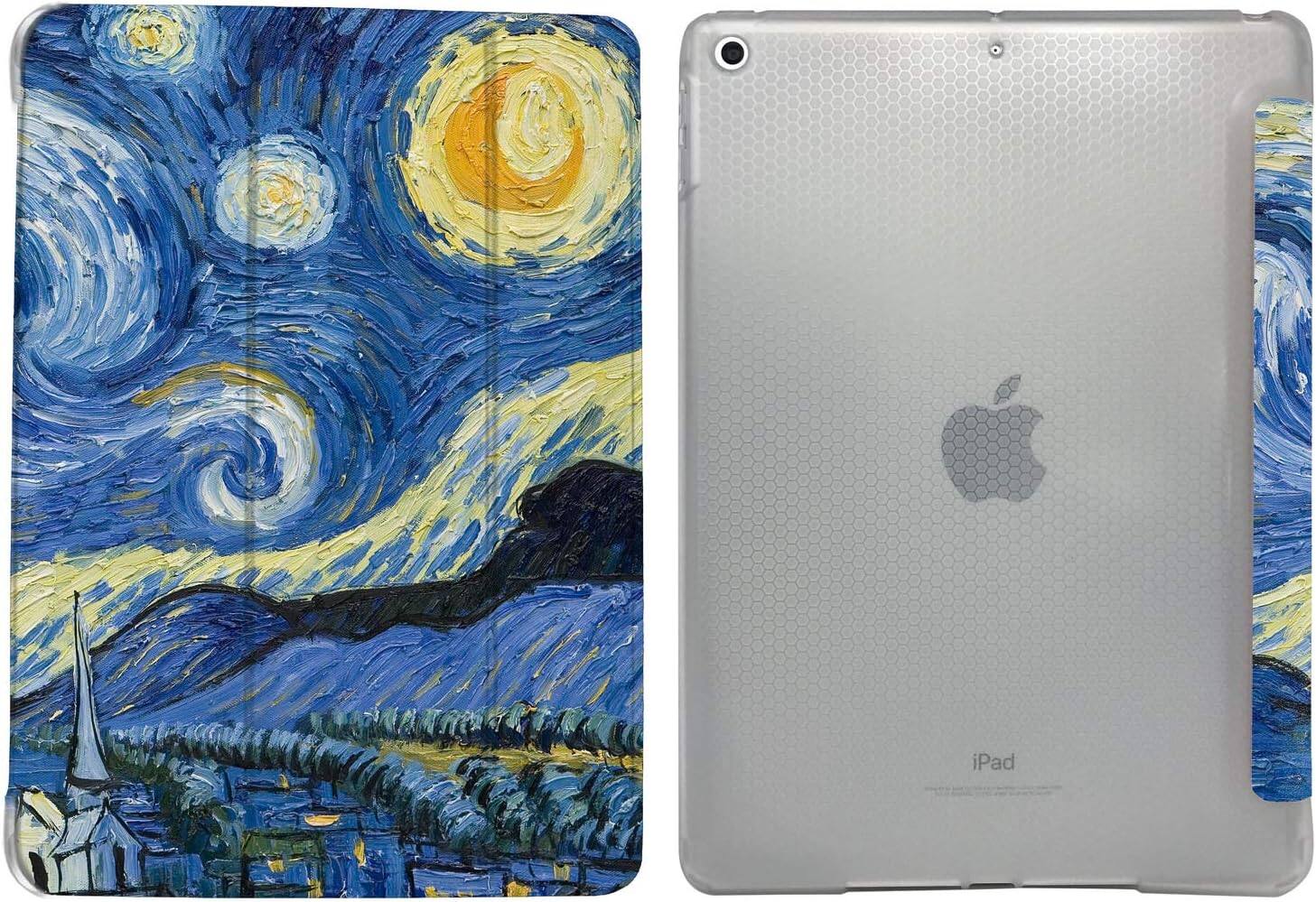 Alt View 3. DuraSafe Cases - iPad Pro 9.7" 2016 Flexible TPU-Back Cover with Auto Sleep/Wake A1673 A1674 A1675 - Starry Night.