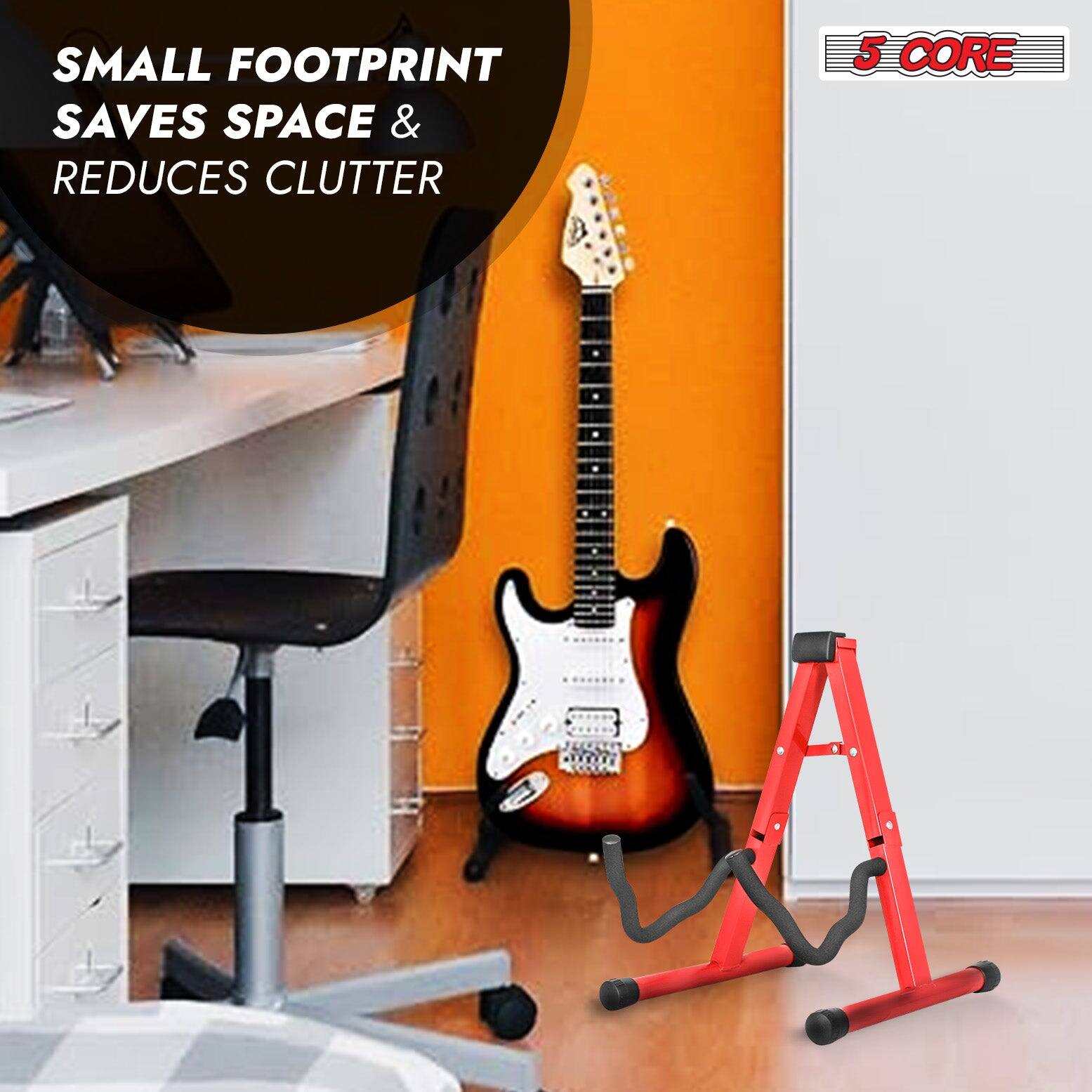 SMALL FOOTPRINT  
SAVES SPACE & REDUCES CLUTTER  

5 CORE