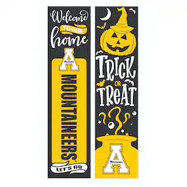 Evergreen Enterprises - Appalachian State Mountaineers 47" Double Sided Halloween Leaner Fan Sign - Multicolor