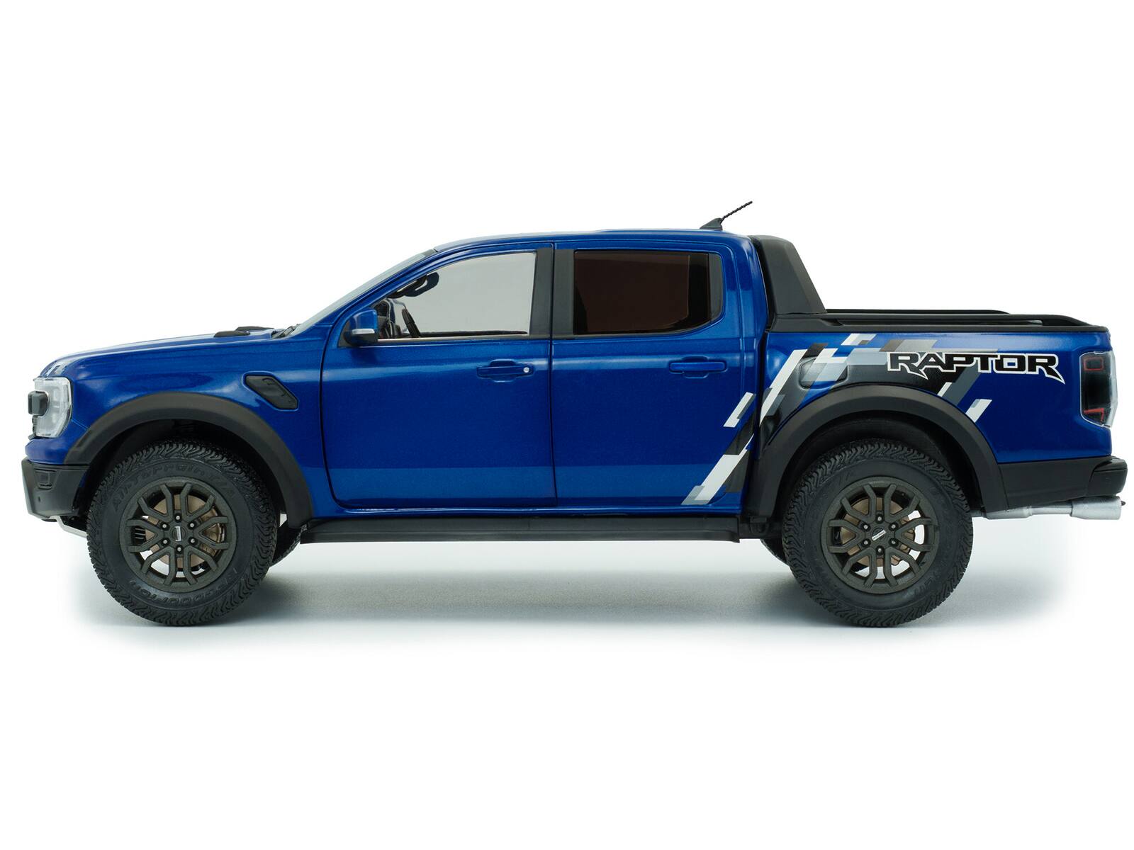 2024 Ford Ranger Raptor Pickup Truck Blue Lightning Metallic 1/18 ...